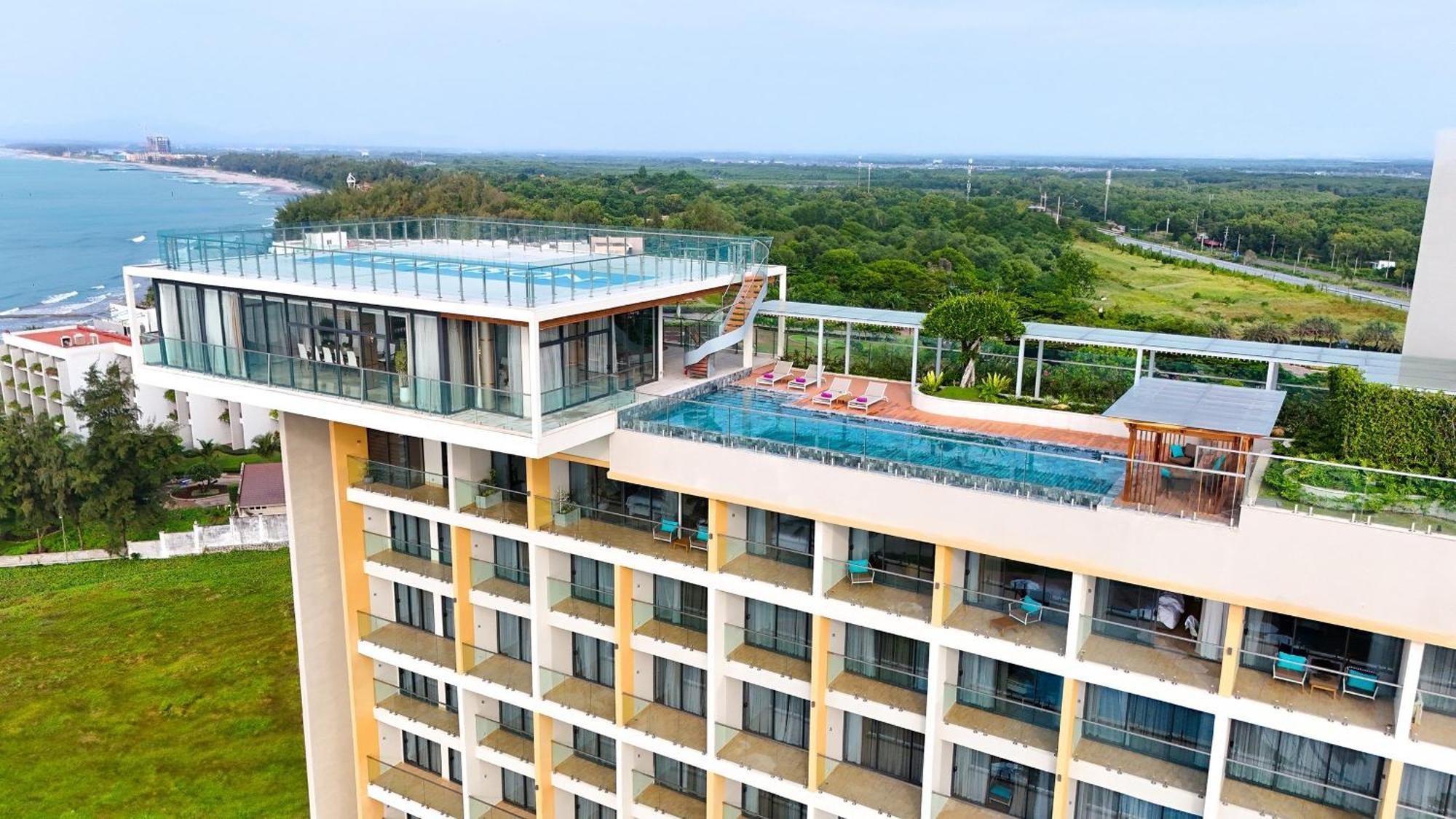 Dhawa Ho Tram Hotel Bagian luar foto